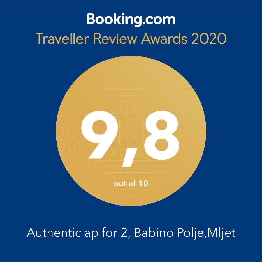 Authentic Ap For 2, Babino Polje,Mljet Apartment Exterior photo